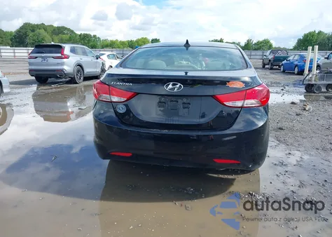 2013 Hyundai Elantra Gls z USA, uszkodzony, nr VIN 5NPDH4AE1DH414862